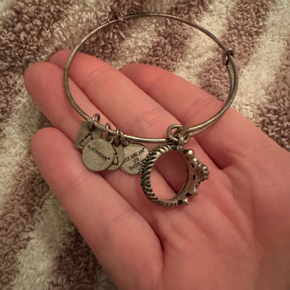 Alex and Ani Pink Crown